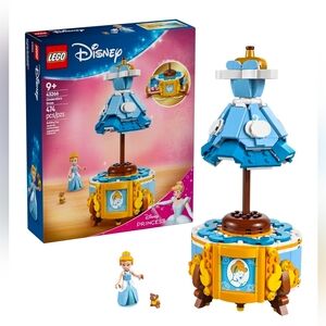 LEGO Disney Cinderella’s Dress Set 43266 Princess Building Kit 474 Pieces Age 9+